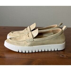 Vionic Uptown Women's Casual Slip-On Loafers Shoes Size 8 Metallic Gold